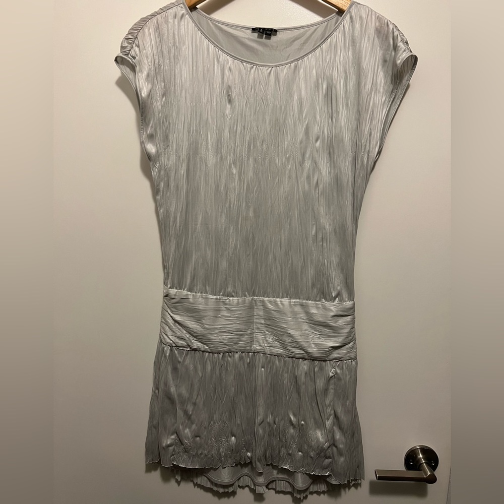 Theory Silver Dress